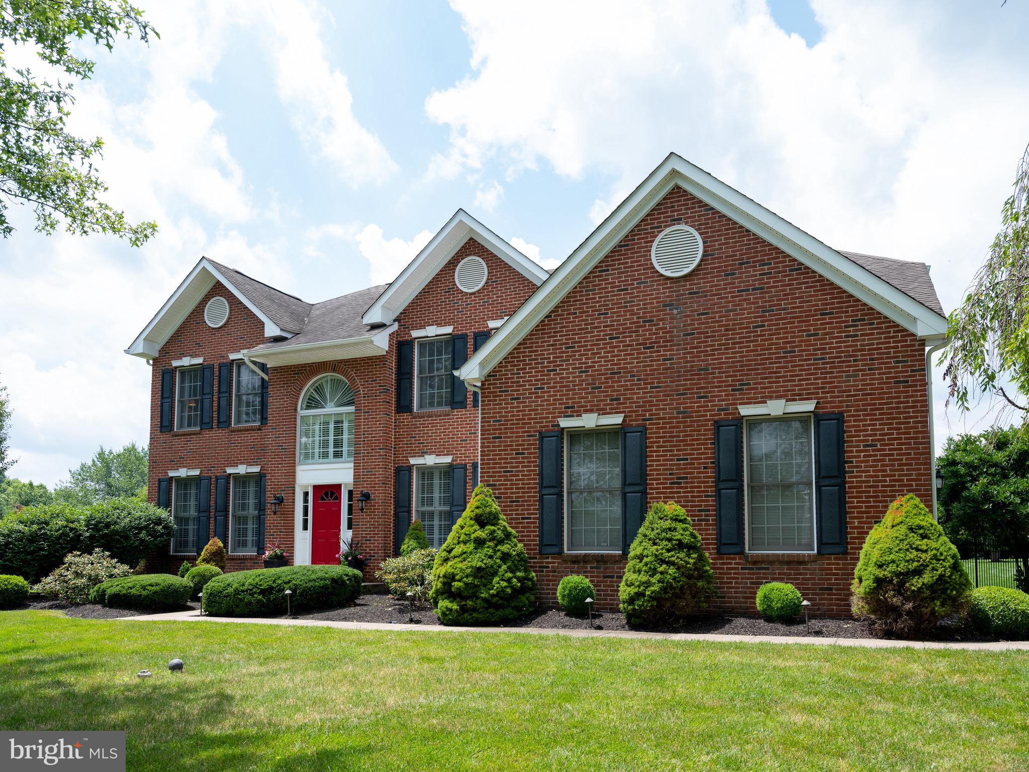 A Brick Estate home