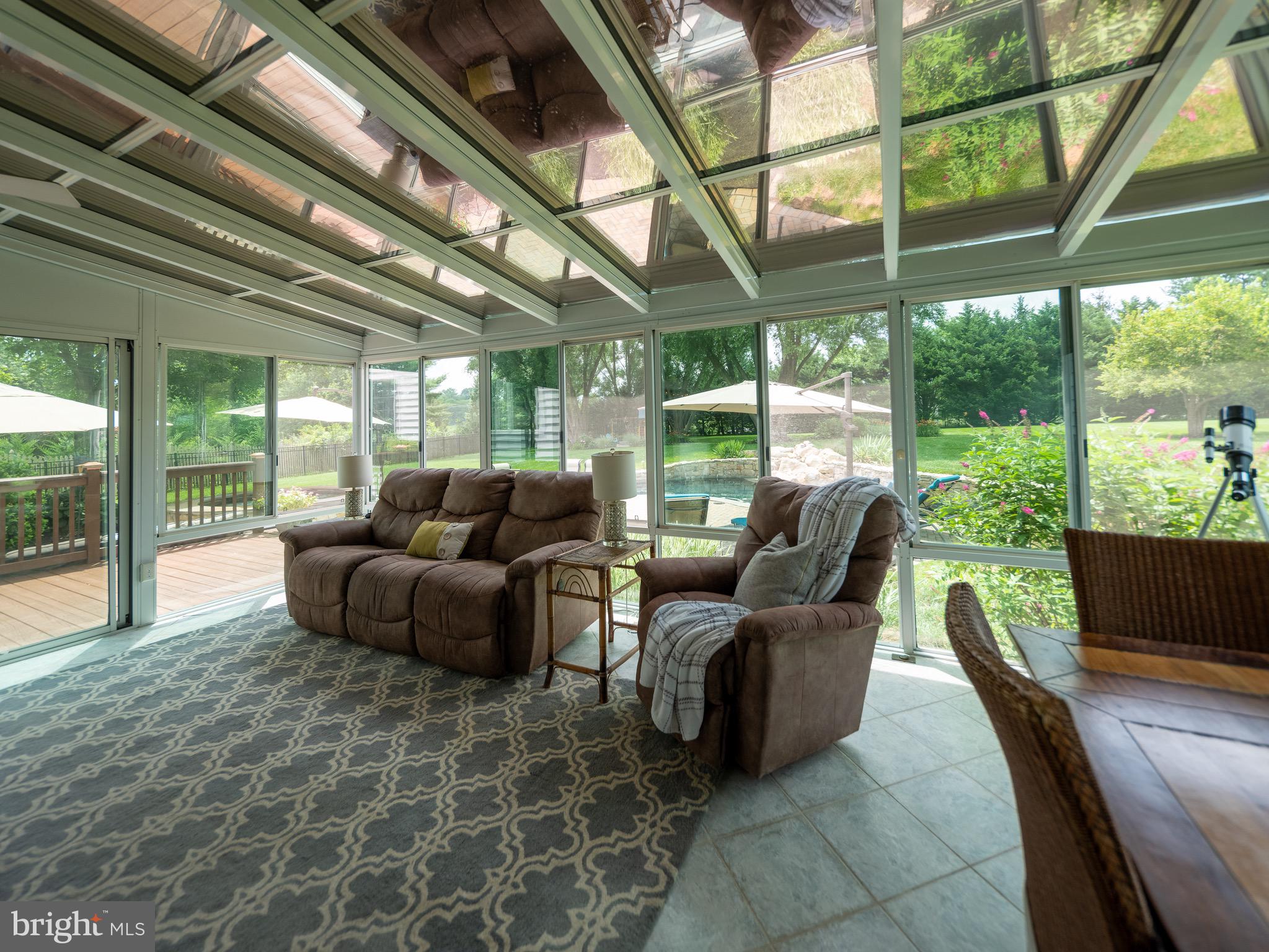 1695 Barnswallow Road Yardley, PA 19067 - Photo 22 of 69 All glass sun room