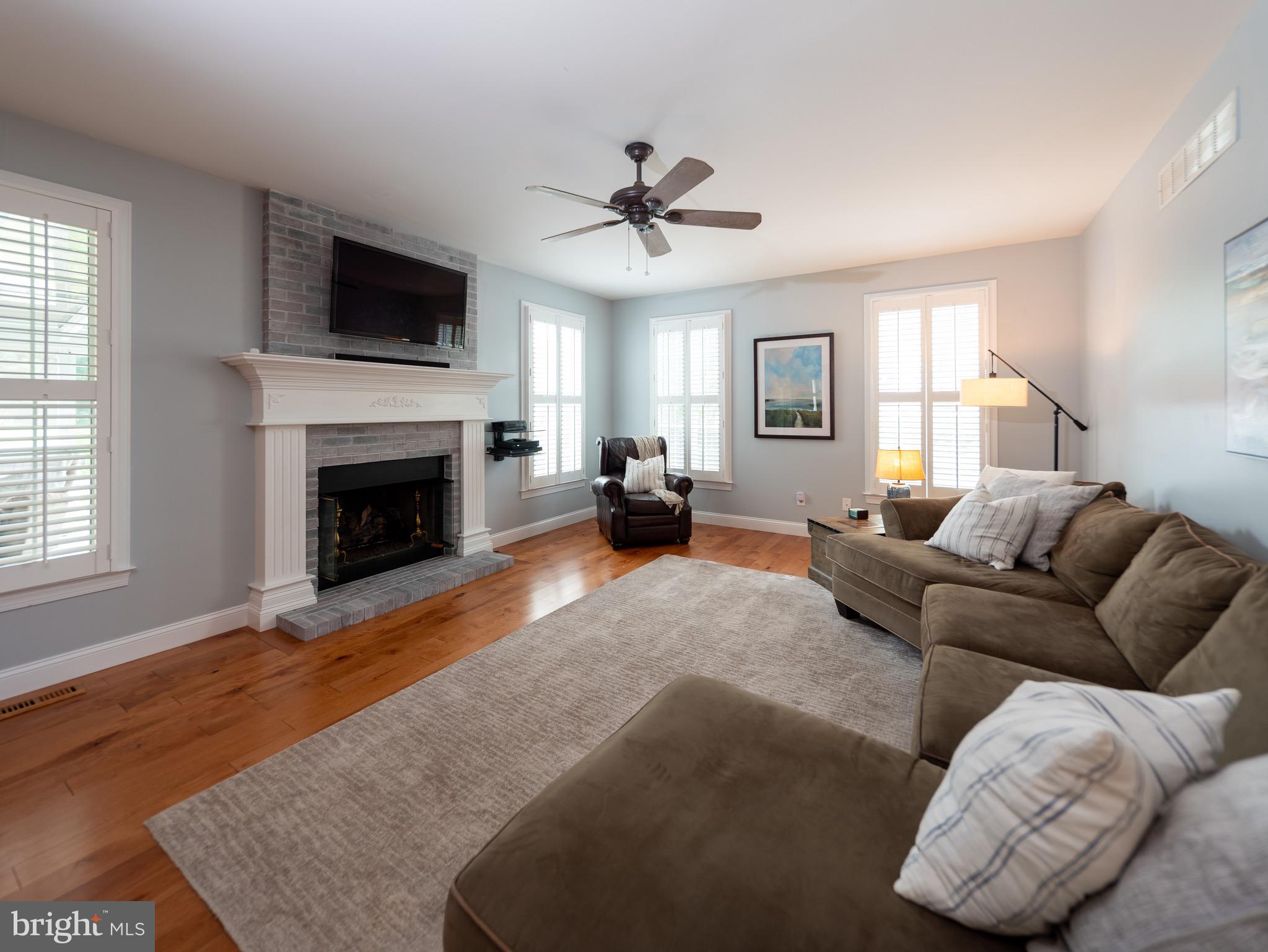 1695 Barnswallow Road Yardley, PA 19067 - Photo 25 of 69 Great room with gas fireplace