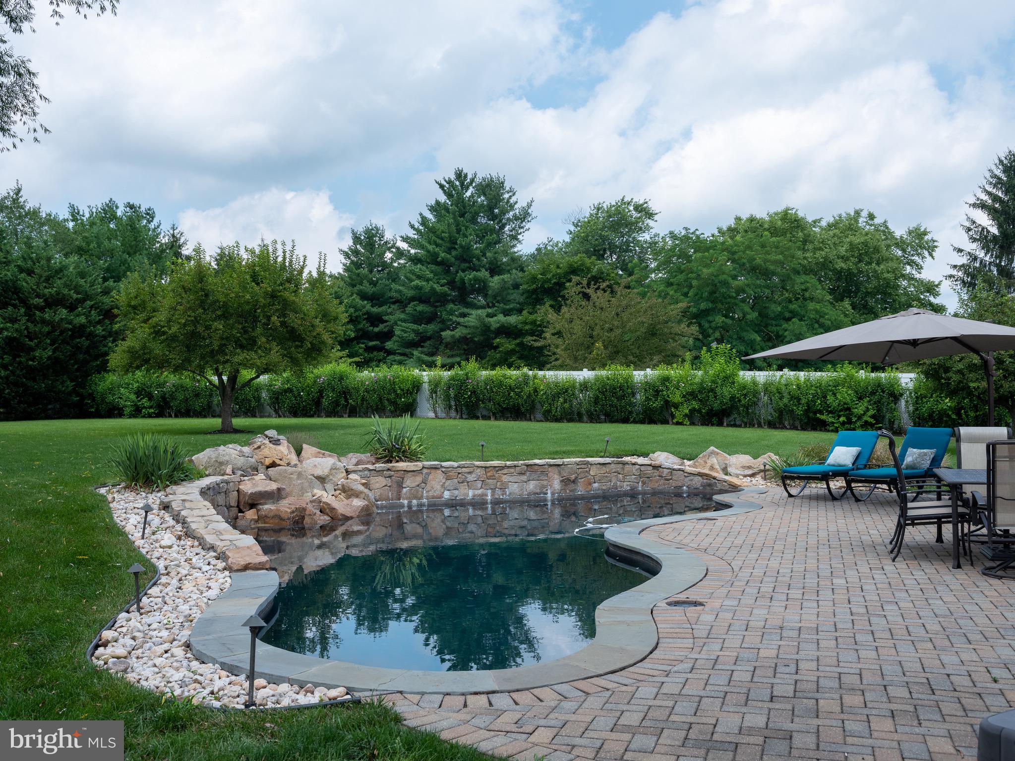 1695 Barnswallow Road Yardley, PA 19067 - Photo 55 of 69 Pool scape
