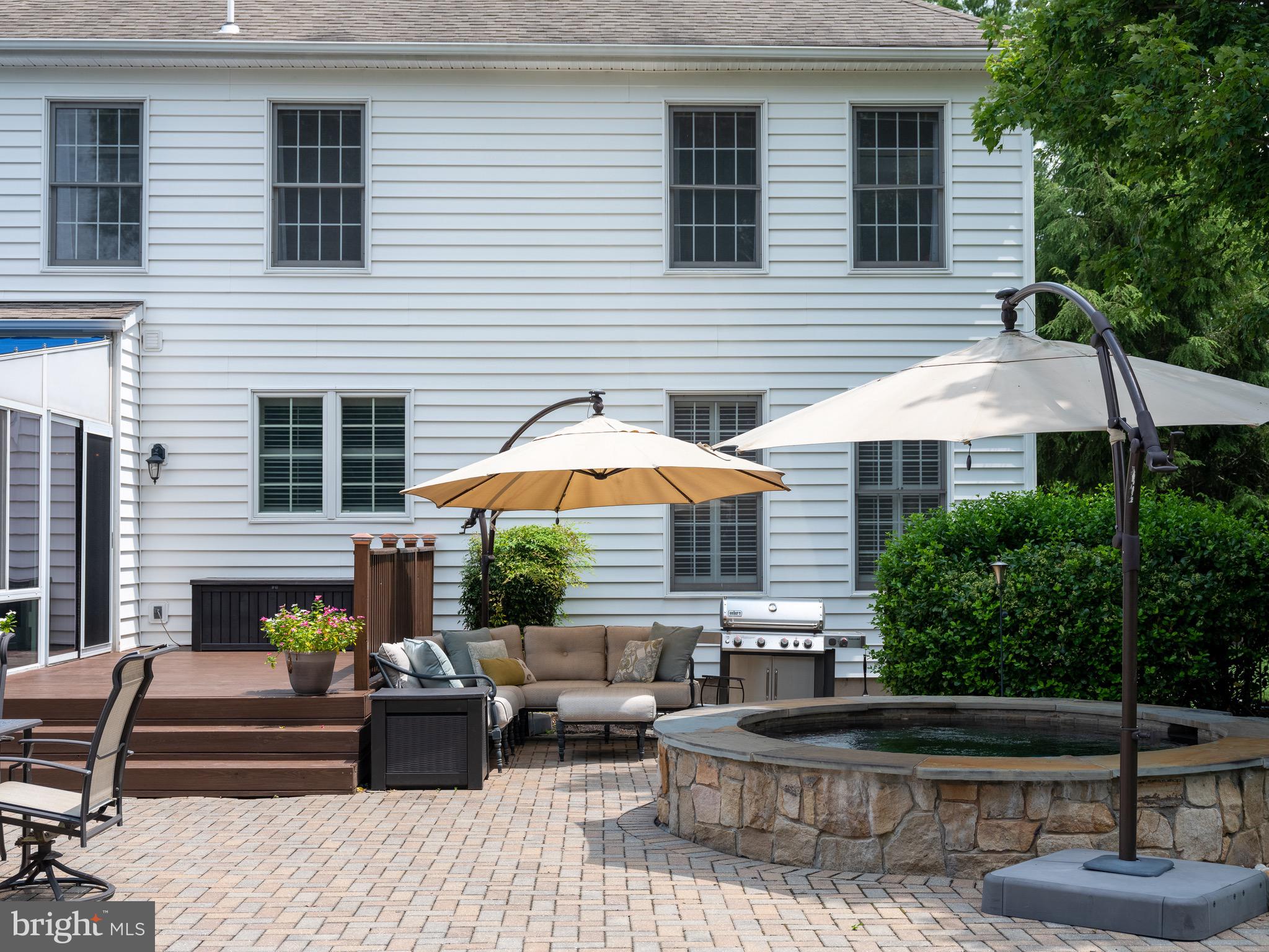 1695 Barnswallow Road Yardley, PA 19067 - Photo 62 of 69 Jacuzzi and seating area