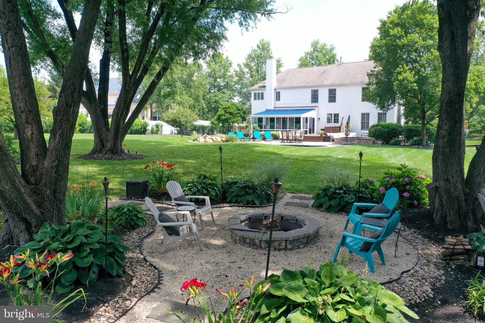 1695 Barnswallow Road Yardley, PA 19067 - Photo 66 of 69 Firepit veranda