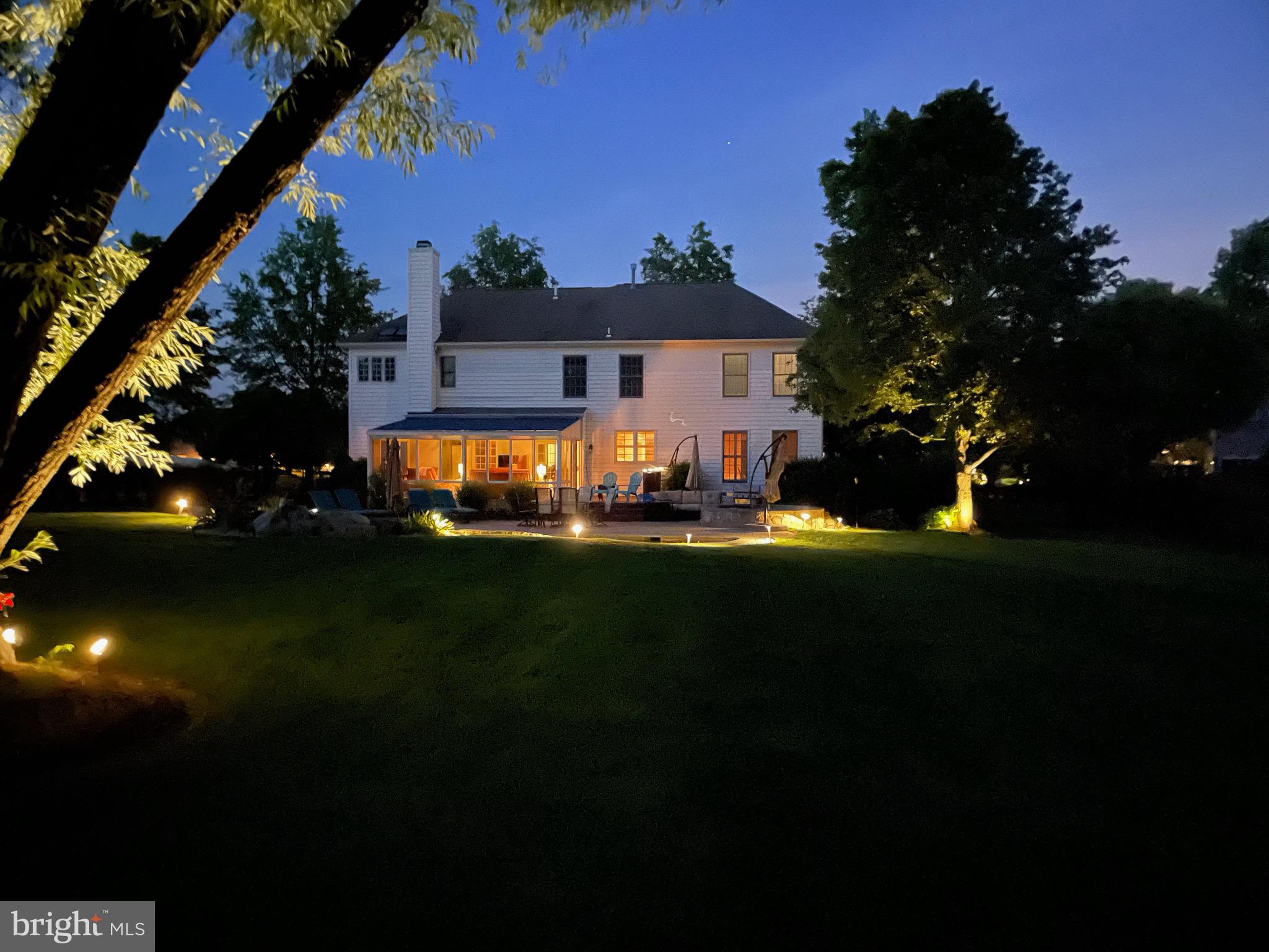 1695 Barnswallow Road Yardley, PA 19067 - Photo 69 of 69 As the sunsets.... welcome to Camelot