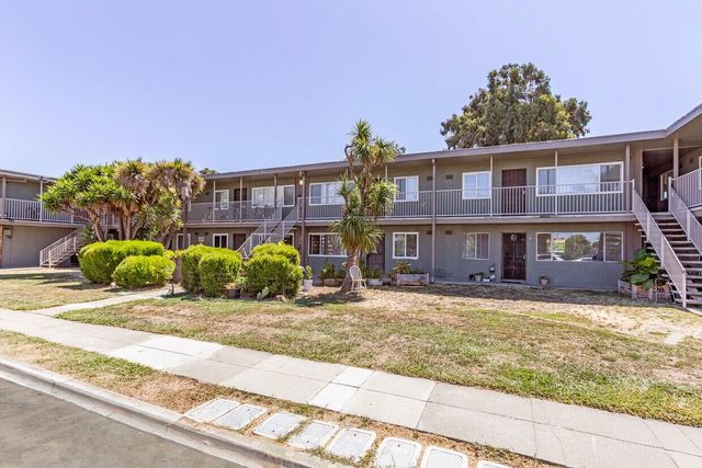 a view of a house with a patio