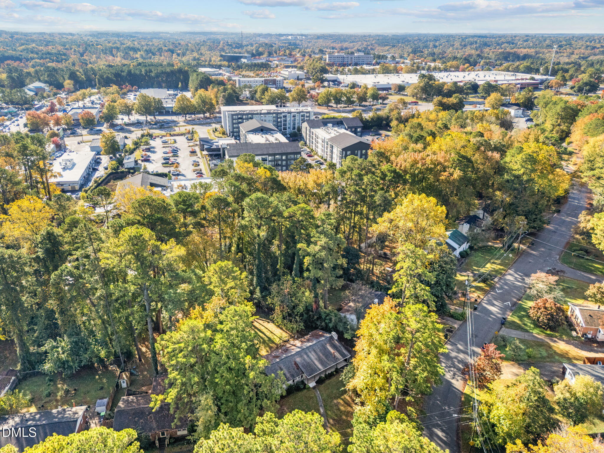 2950 Glenridge Drive Raleigh, NC 27604 - Photo 50 of 53 an aerial view of residential houses with outdoor space
