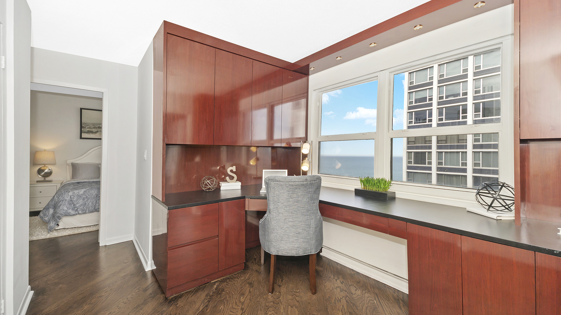 1313 North Ritchie Court, Unit 2405 Chicago, IL 60610 - Photo 17 of 26 a view of a living room and a window