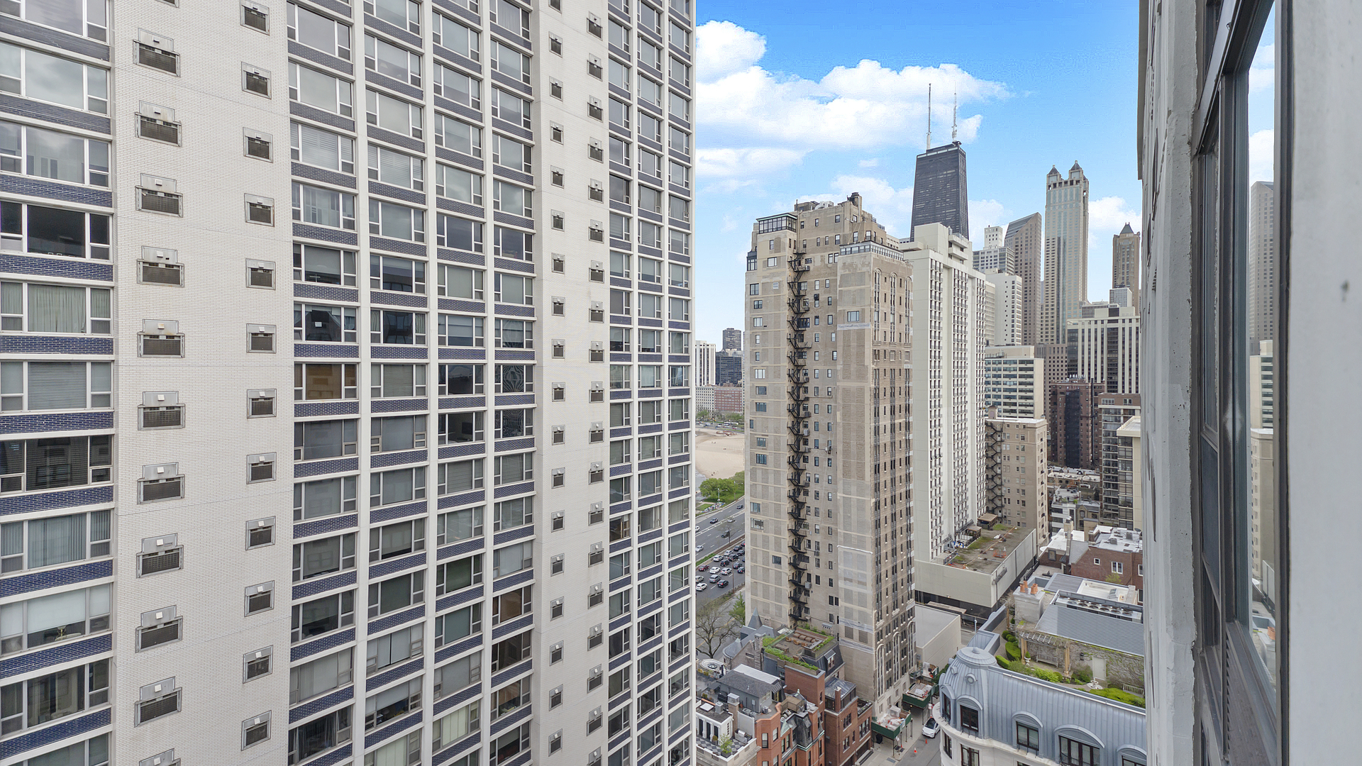 1313 North Ritchie Court, Unit 2405 Chicago, IL 60610 - Photo 22 of 26 a view of a city with tall buildings