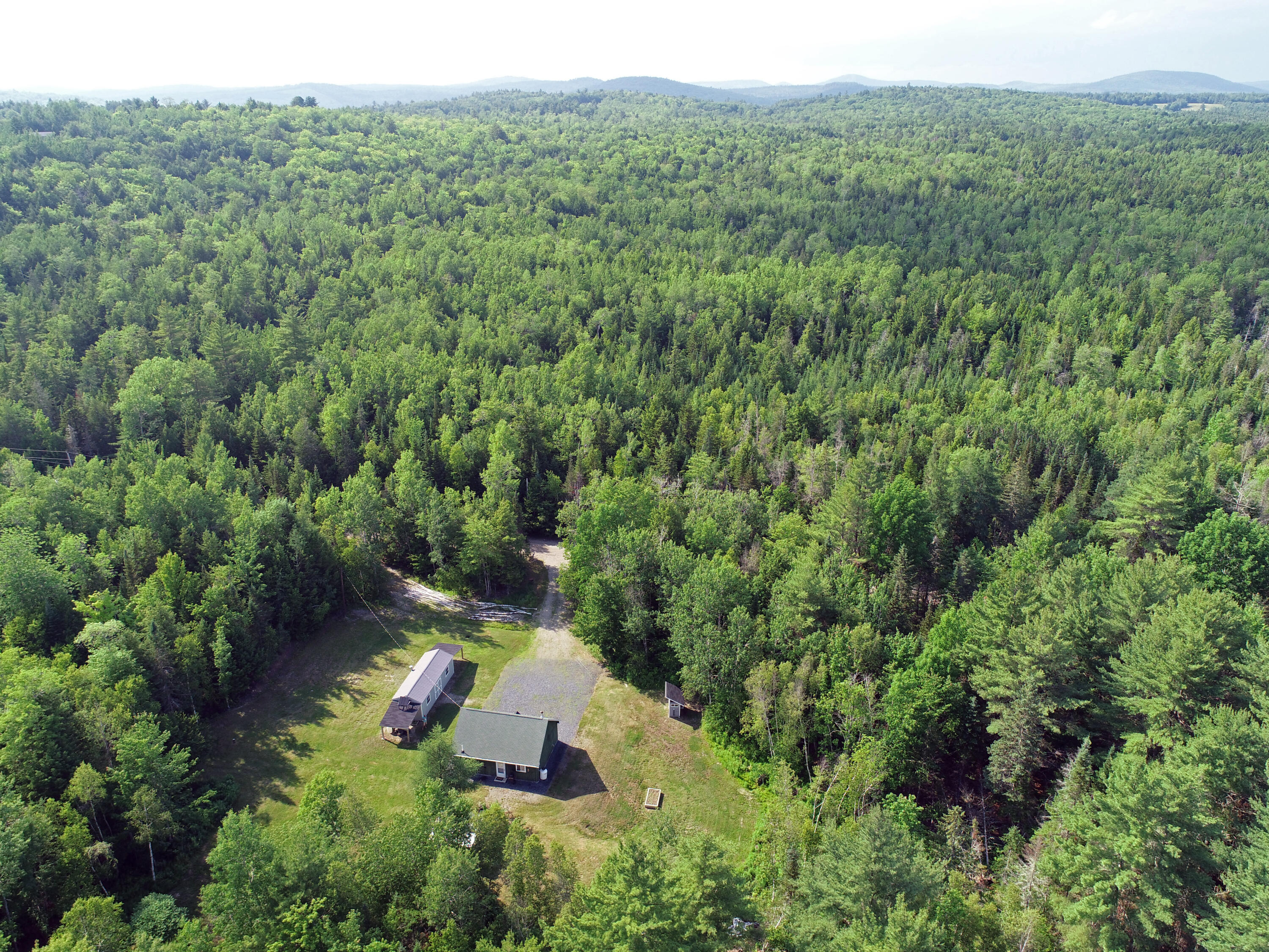 89 Frost Mill Road Mariaville, ME 04605 - Photo 3 of 37 aerial 3