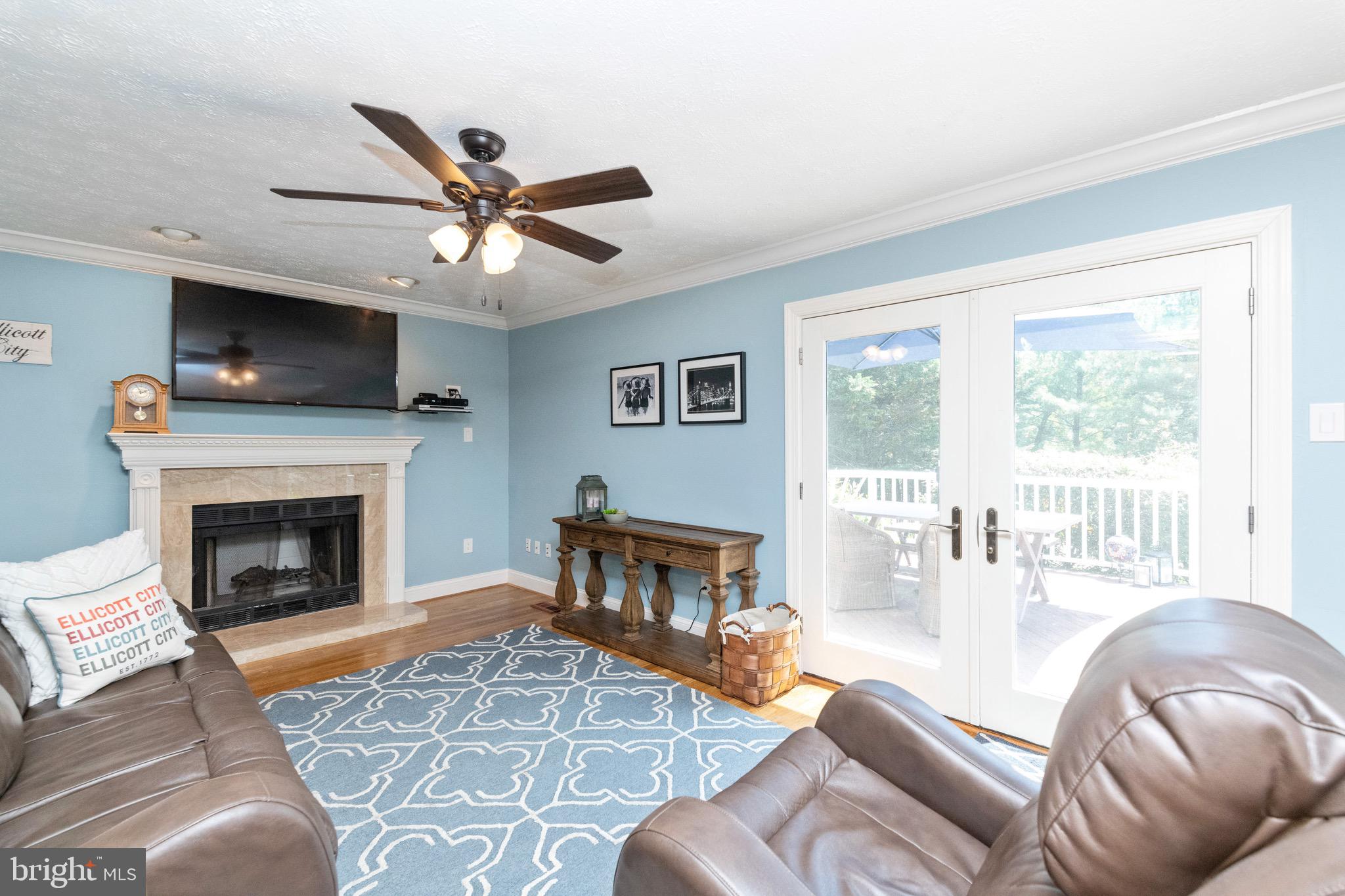 10265 Wetherburn Road Ellicott City, MD 21042 - Photo 9 of 28 Cozy fireplace