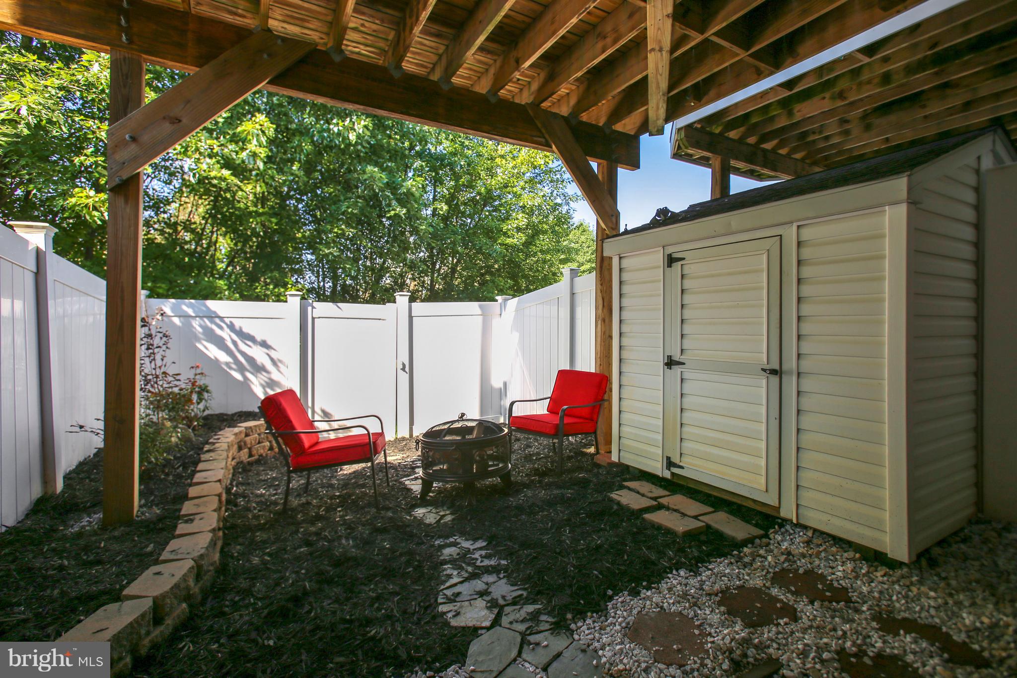 643 Tivoli Road Frederick, MD 21703 - Photo 30 of 30 a view of a backyard with sitting area