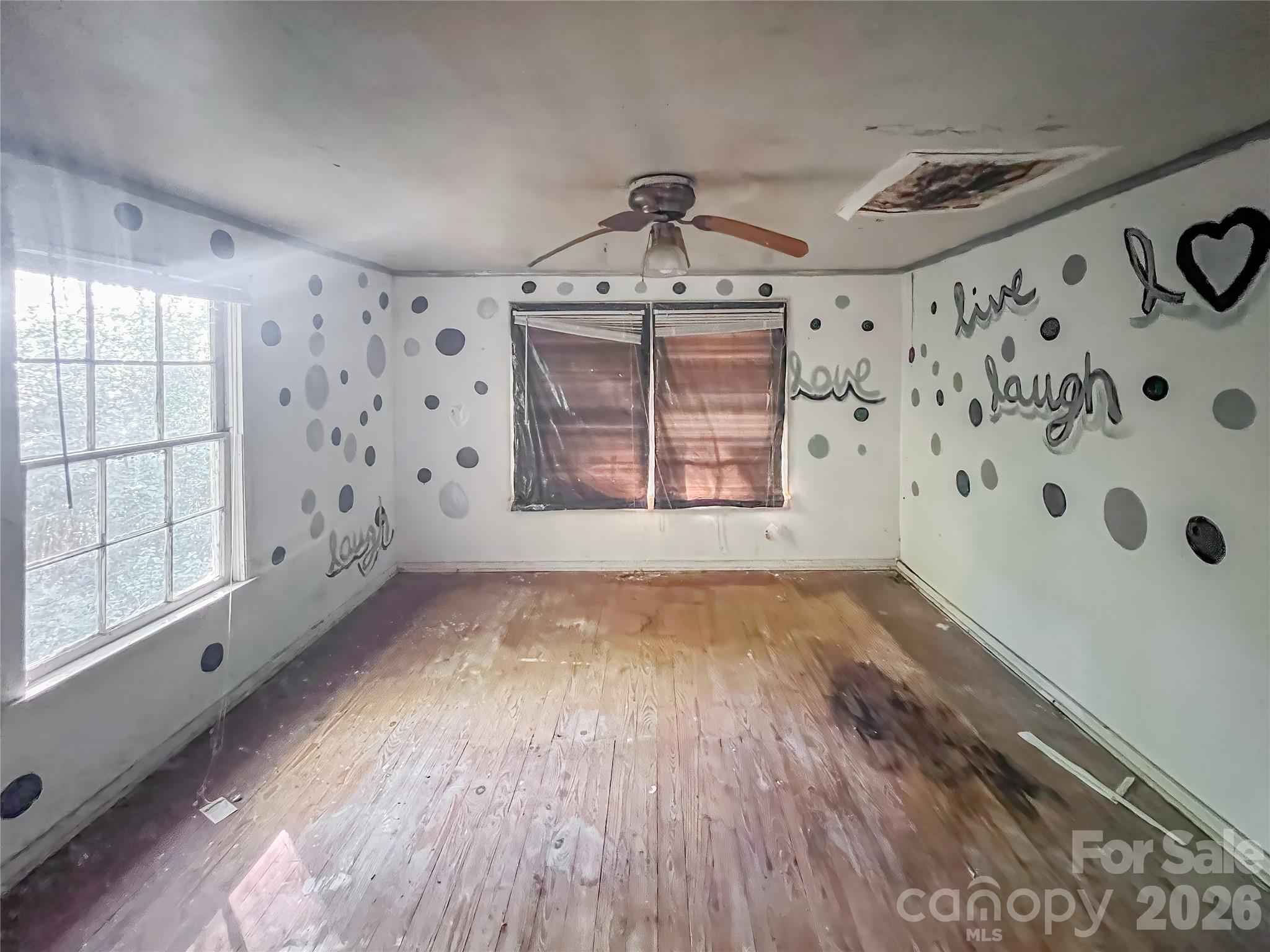122 Ranson Road Lancaster, SC 29720 - Photo 10 of 19 wooden floor in an empty room with a window