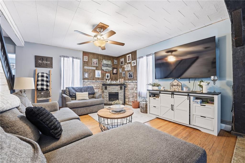 117 Erie Street Polk, PA 16342 - Photo 5 of 35 a living room with furniture and a flat screen tv
