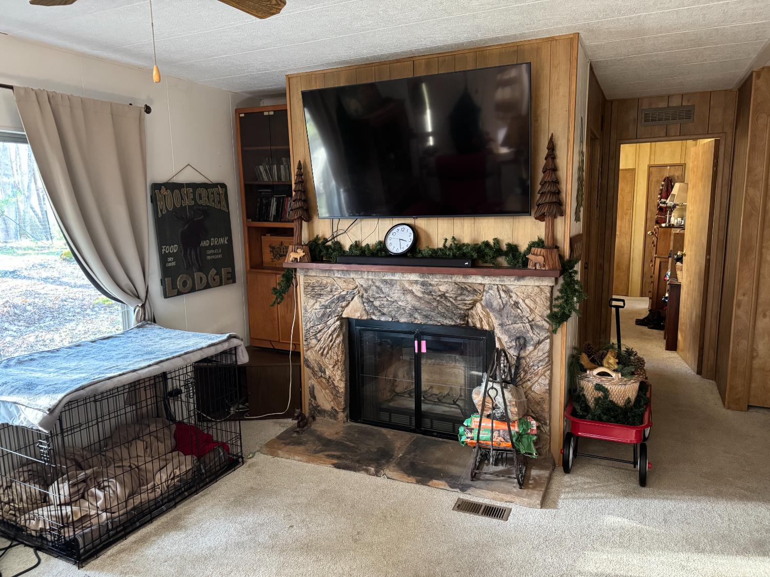 4420 Pleasant Valley Road, Unit 130 Diamond Springs, CA 95619 - Photo 21 of 39 a living room with furniture and a fireplace