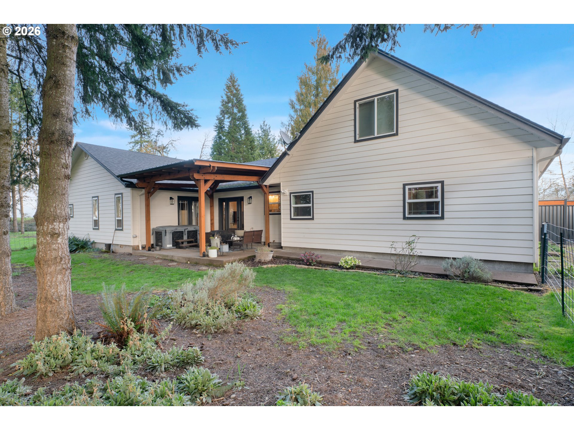91606 Coburg Road Eugene, OR 97408 - Photo 26 of 30 a view of a house with backyard