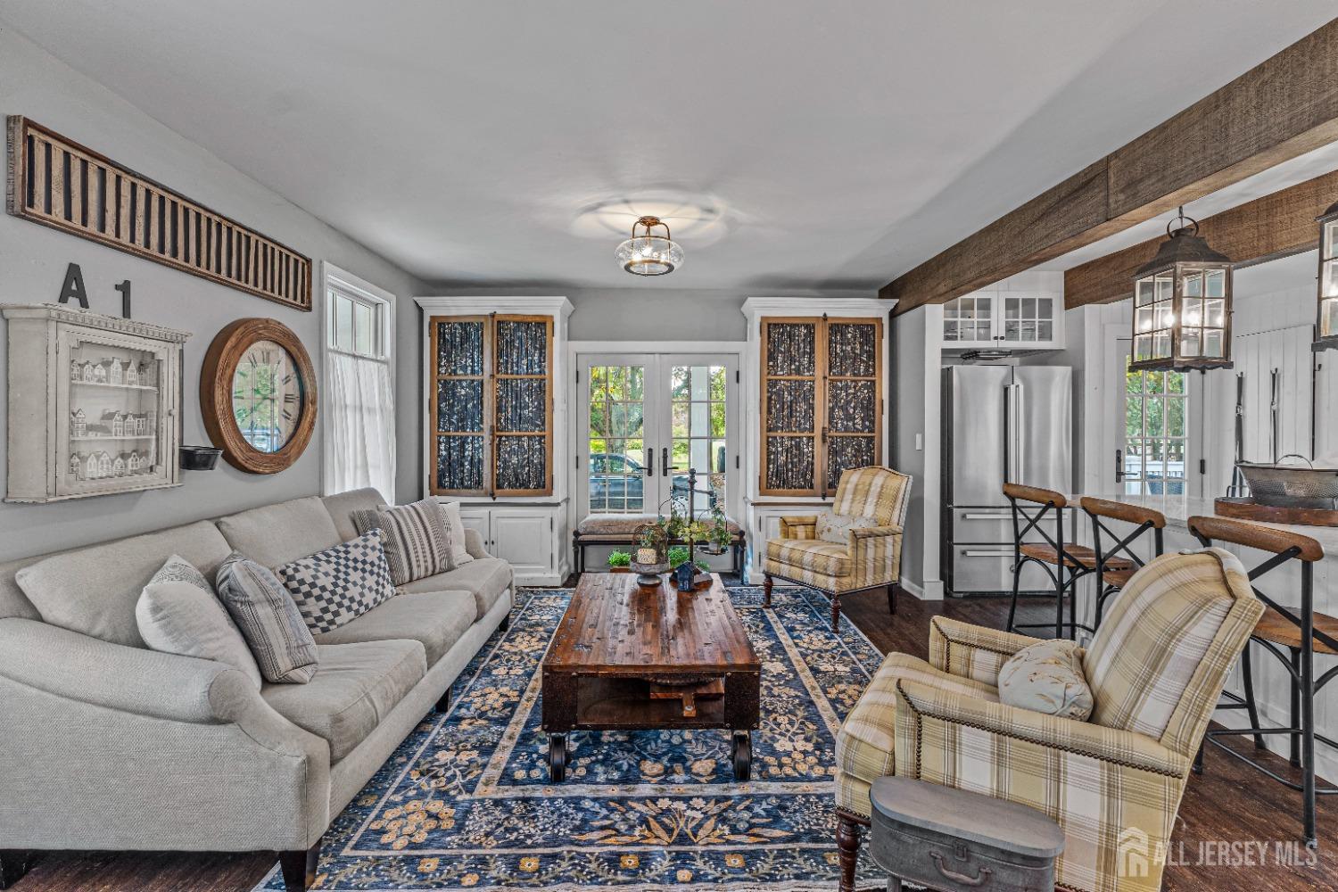 300 Blackpoint Road Neshanic Station, NJ 08853 - Photo 24 of 34 a living room with furniture and wooden floor
