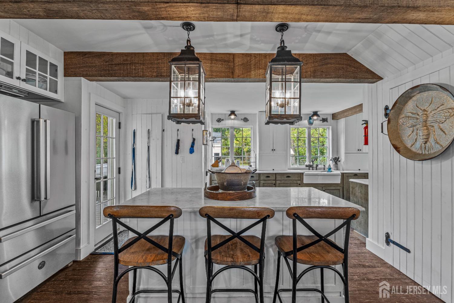 300 Blackpoint Road Neshanic Station, NJ 08853 - Photo 30 of 34 a view of a dining room with furniture window and wooden floor