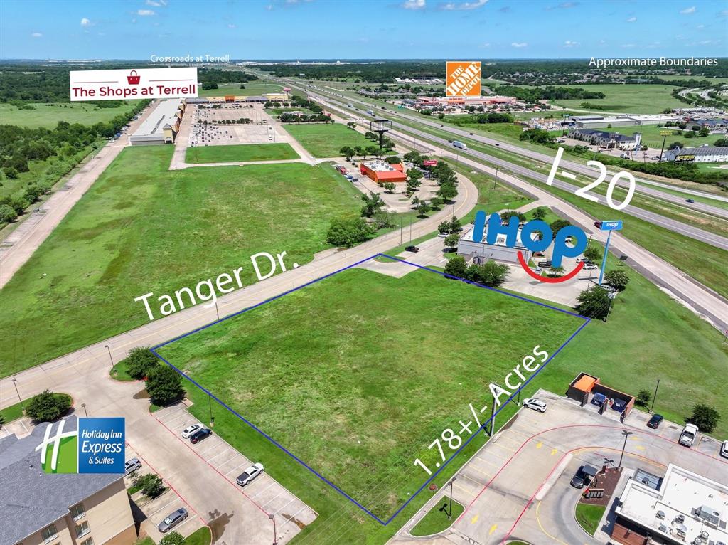 Tbd Tanger Drive Terrell, TX 75160 - Photo 9 of 16 an aerial view of a football ground