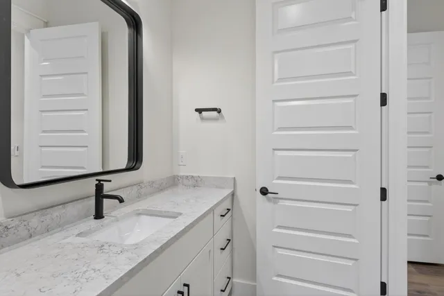 a view of a closet area