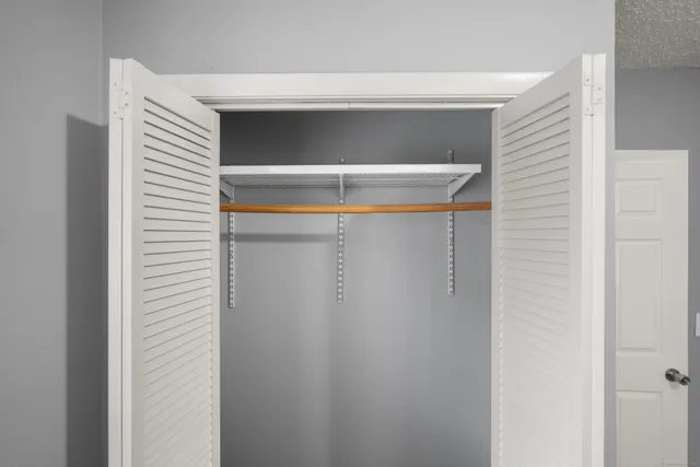 a close view of utility room