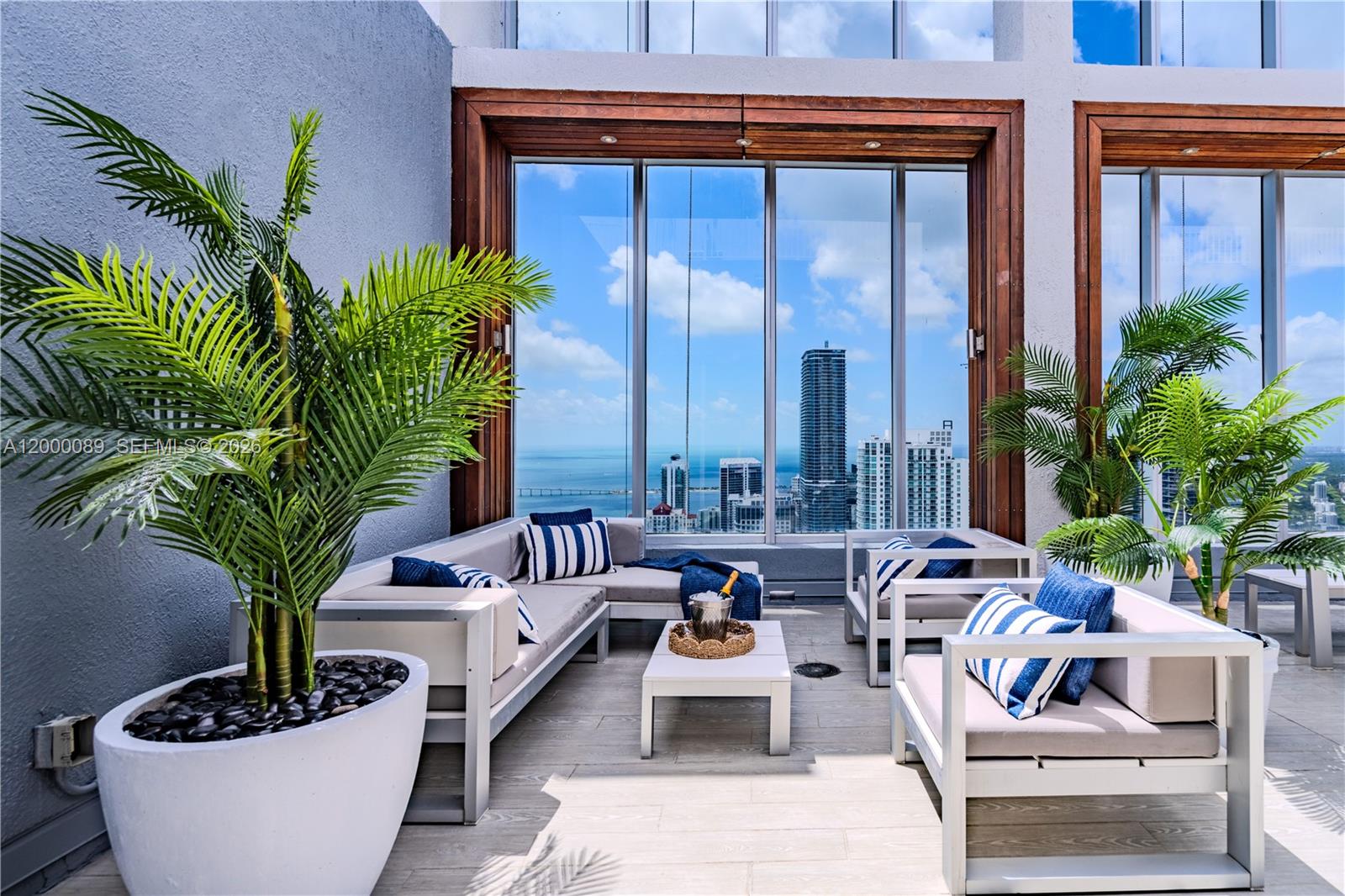 495 Brickell Avenue, Unit PH5703 Miami, FL 33131 - Photo 22 of 52 Huge private and exclusive 800 SF patio