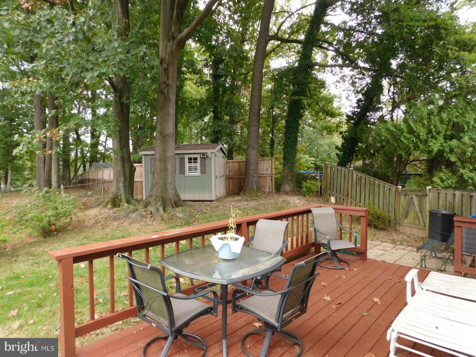 6301 Gormley Place Springfield, VA 22152 - Photo 3 of 21 Fenced Yard, Deck and Shed