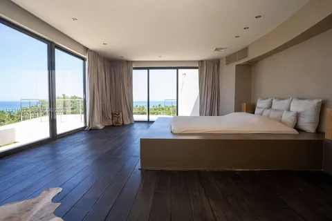 a view of a bathtub in a bathroom