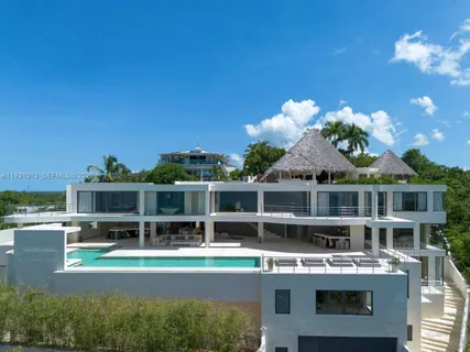 a view of a house with a balcony