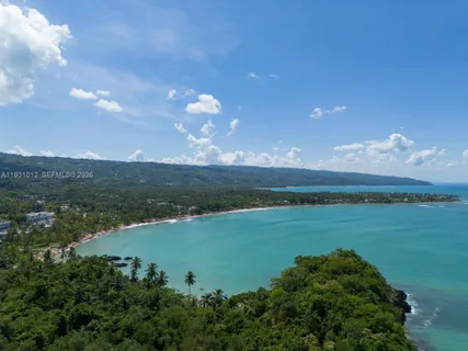 a view of a lake with a big yard