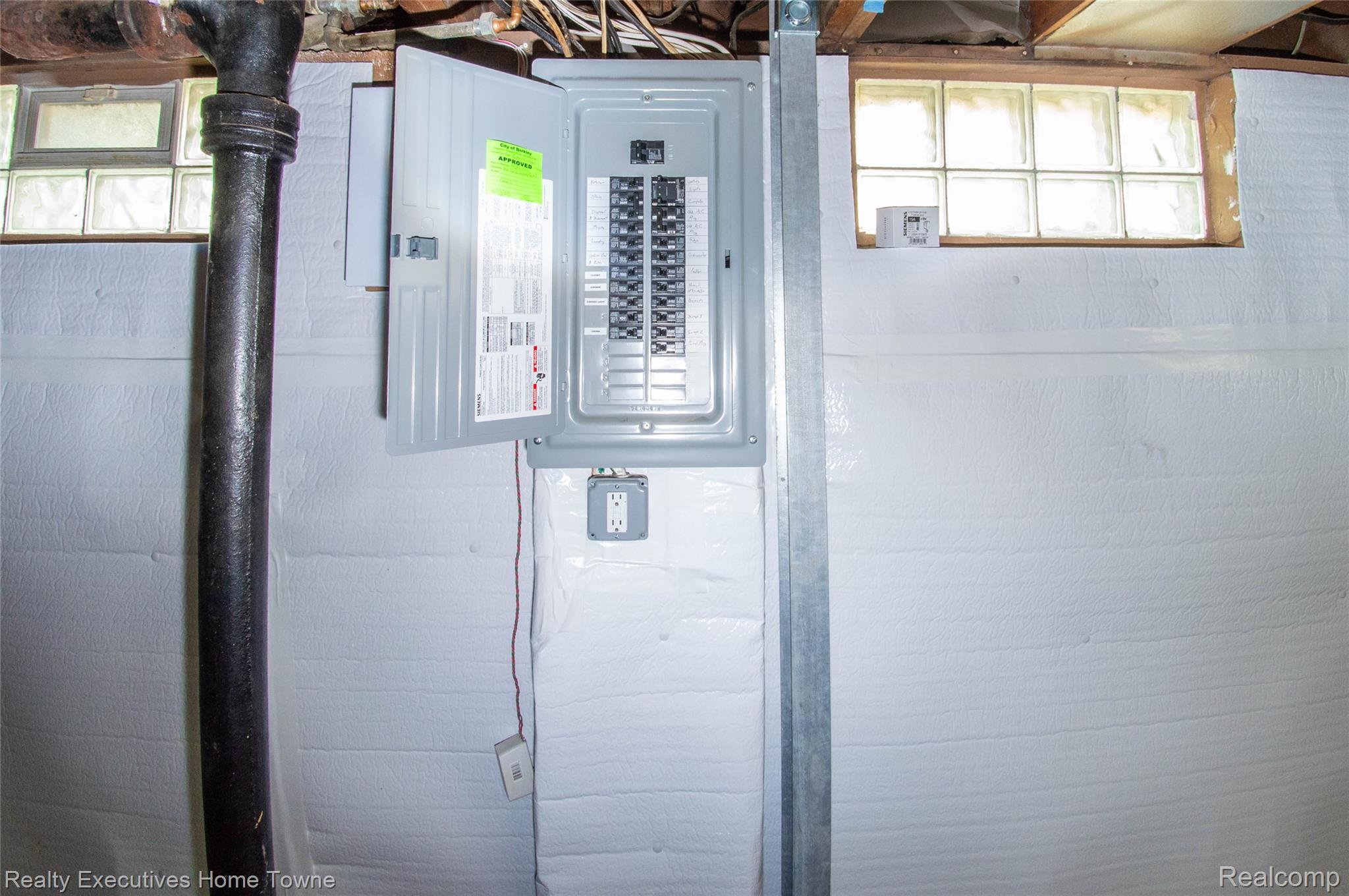 2676 Cumberland Road Berkley, MI 48072 - Photo 33 of 38 Updated electrical panel with a visible circuit breaker array