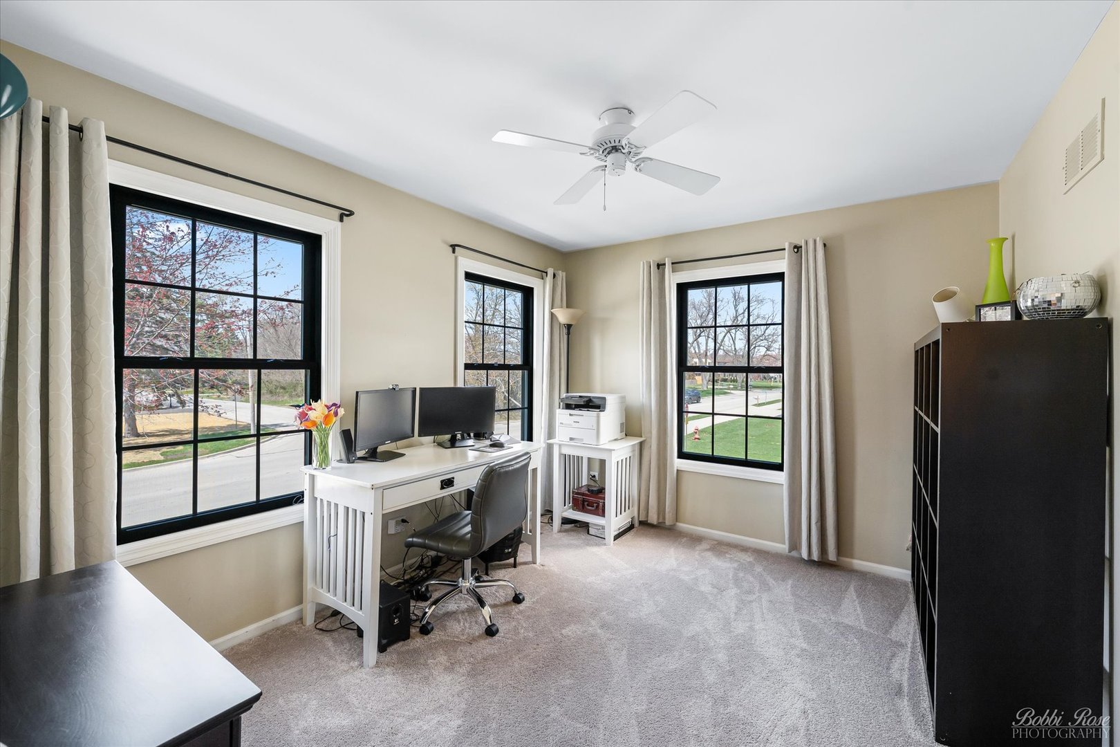 439 South Church Road Bensenville, IL 60106 - Photo 29 of 49 a view of a workspace with furniture and a window