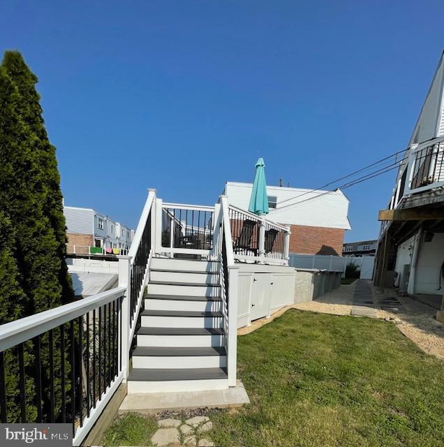 10848 Perrin Road Philadelphia, PA 19154 - Photo 35 of 38 a view of a house with backyard and deck