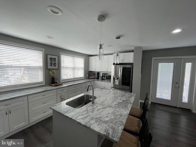 10848 Perrin Road Philadelphia, PA 19154 - Photo 6 of 38 a kitchen with granite countertop lots of counter top space and stainless steel appliances