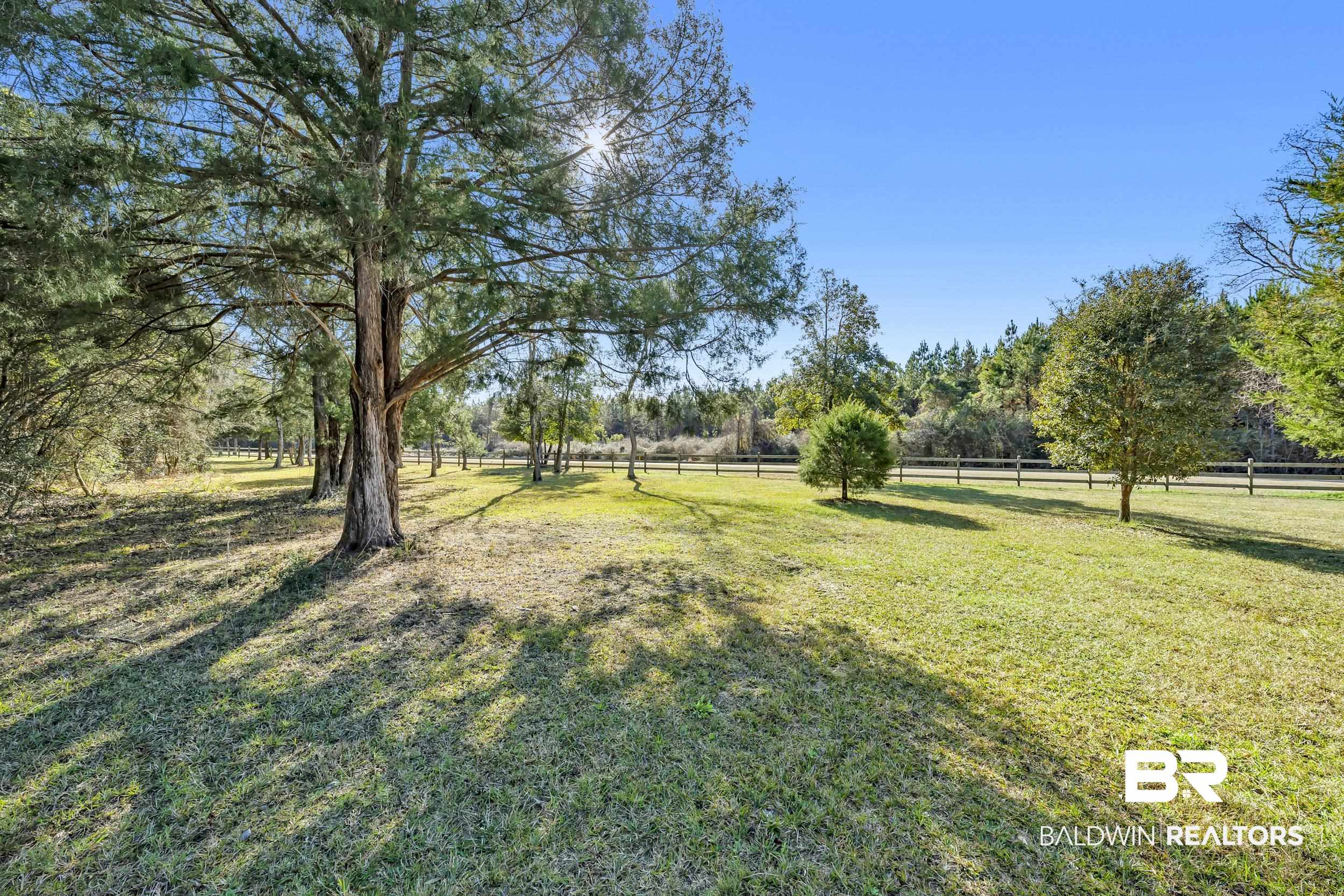 16691 Mosley Road Stapleton, AL 36578 - Photo 9 of 32 View of yard
