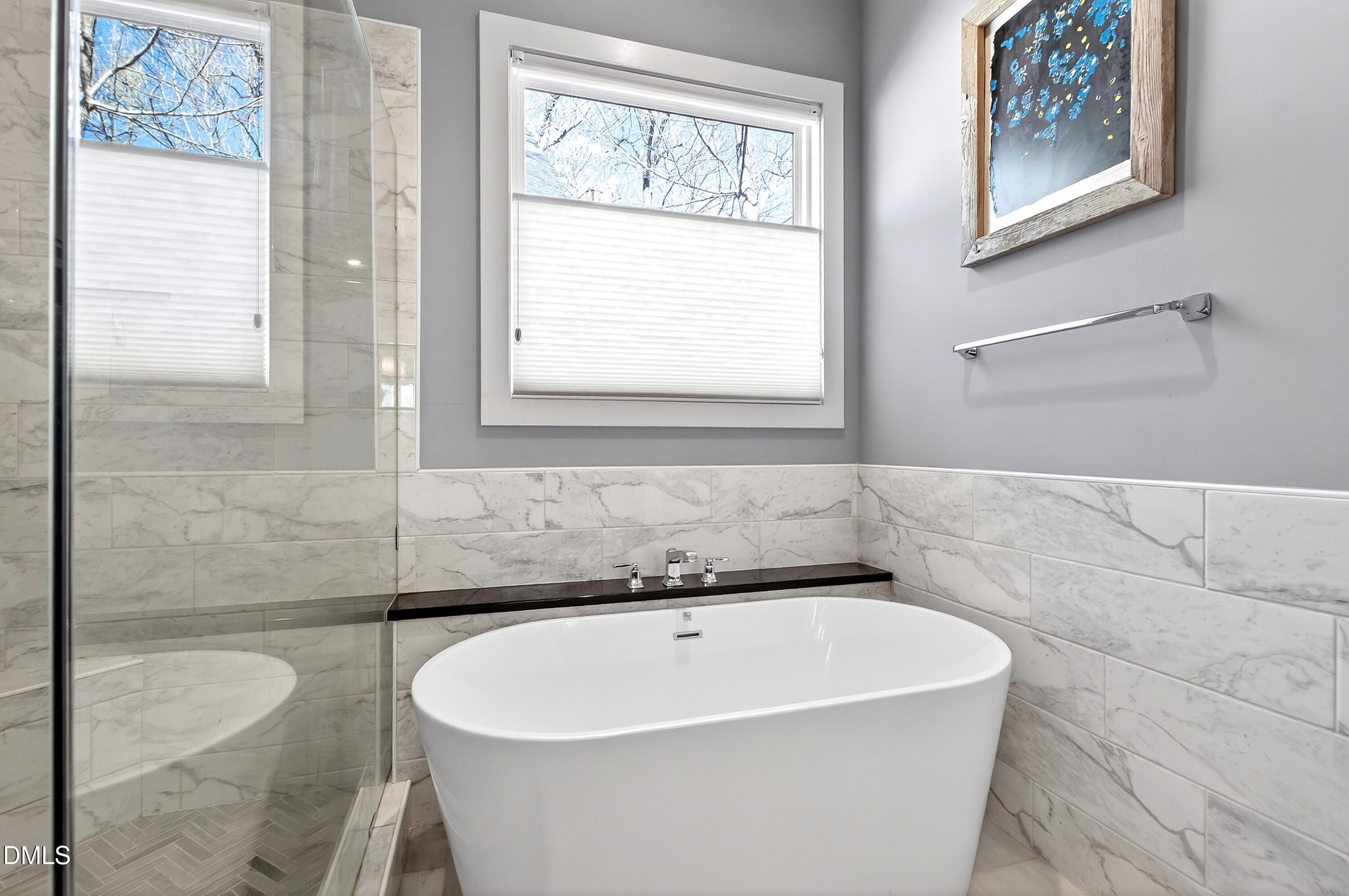 1116 Hymettus Court Raleigh, NC 27607 - Photo 30 of 69 a white bath tub sitting next to a white toilet