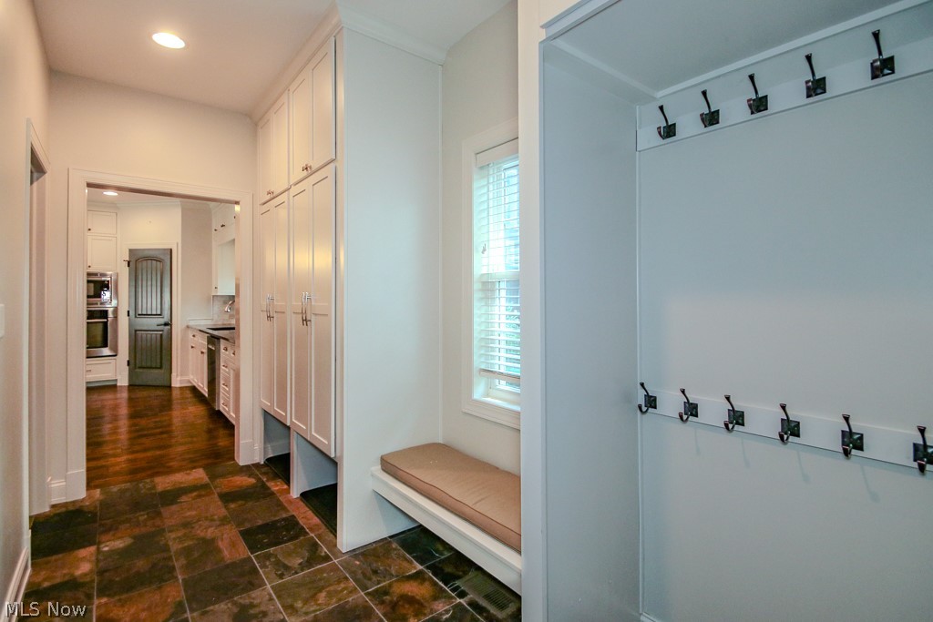 2218 South Overlook Road Cleveland Heights, OH 44106 - Photo 11 of 24 Newly renovated mud room hallway adjacent to main floor laundry and half bath