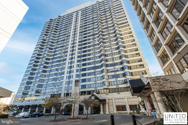 a front view of a building