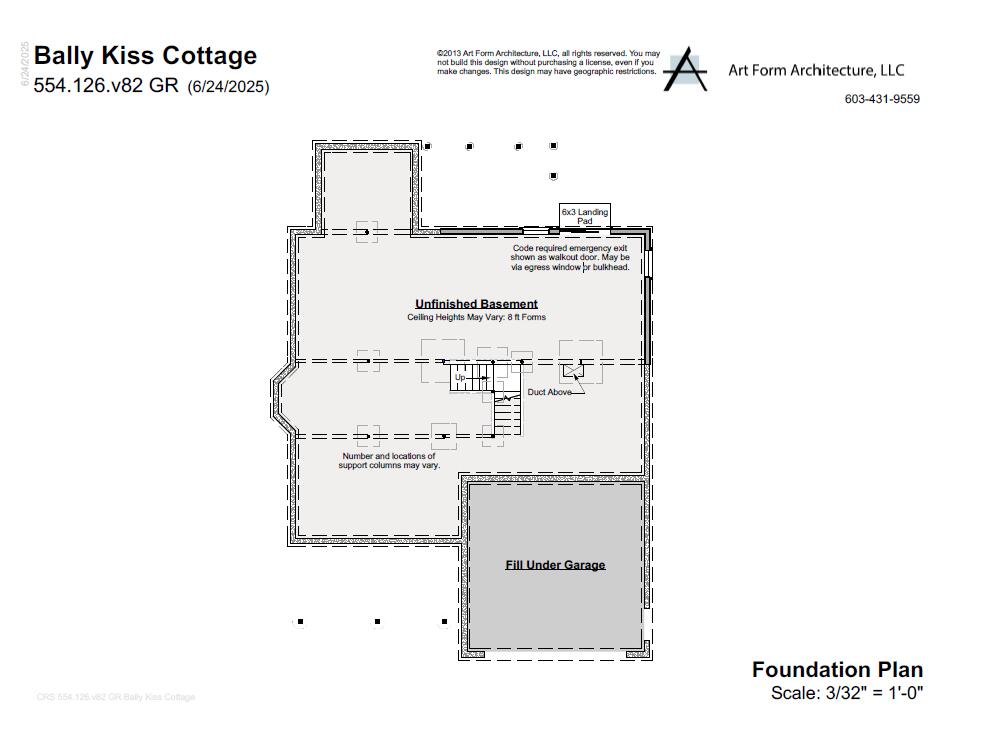 Lot 38 Baker Rd Wells Wells, ME 04090 - Photo 30 of 36 FOUNDATION PLAN