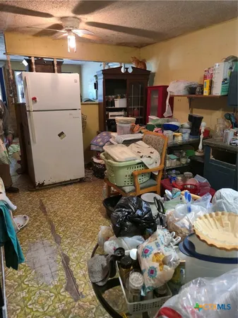 a room with storage and utility