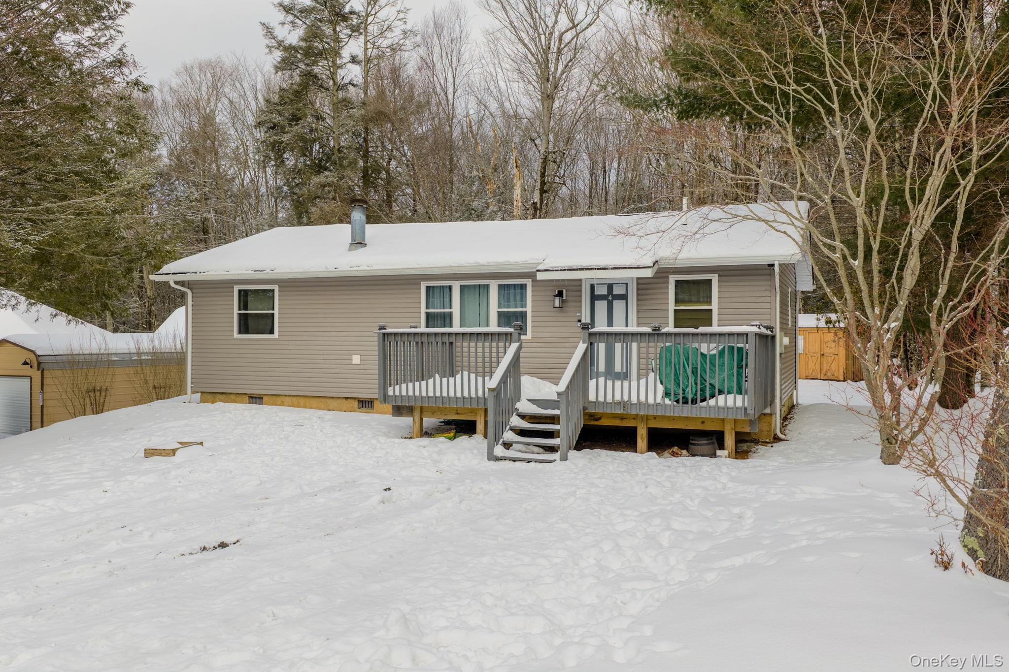 4 Ray Lane Loch Sheldrake, NY 12759 - Photo 19 of 29 a view of a house with a yard and large trees