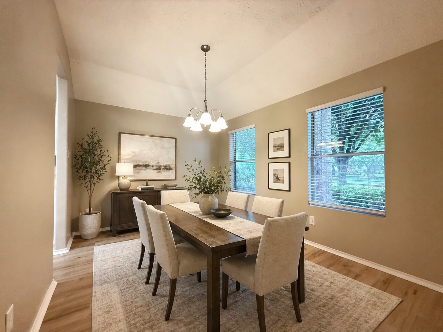 11423 Moonlight Ridge Drive Humble, TX 77396 - Photo 4 of 19 VIRTUALLY STAGED. This dining room is perfect for hosting gatherings.