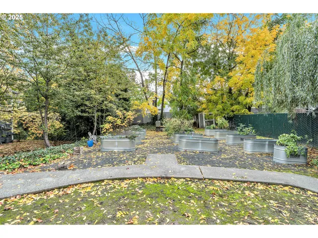 a view of swimming pool with a yard