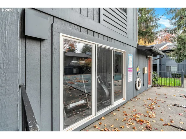 a view of a entryway door of the house