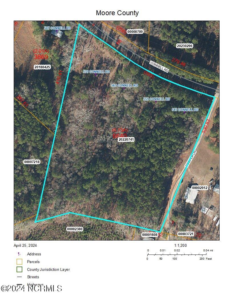 565 Connell Road Carthage, NC 28327 - Photo 2 of 2 GIS Photo