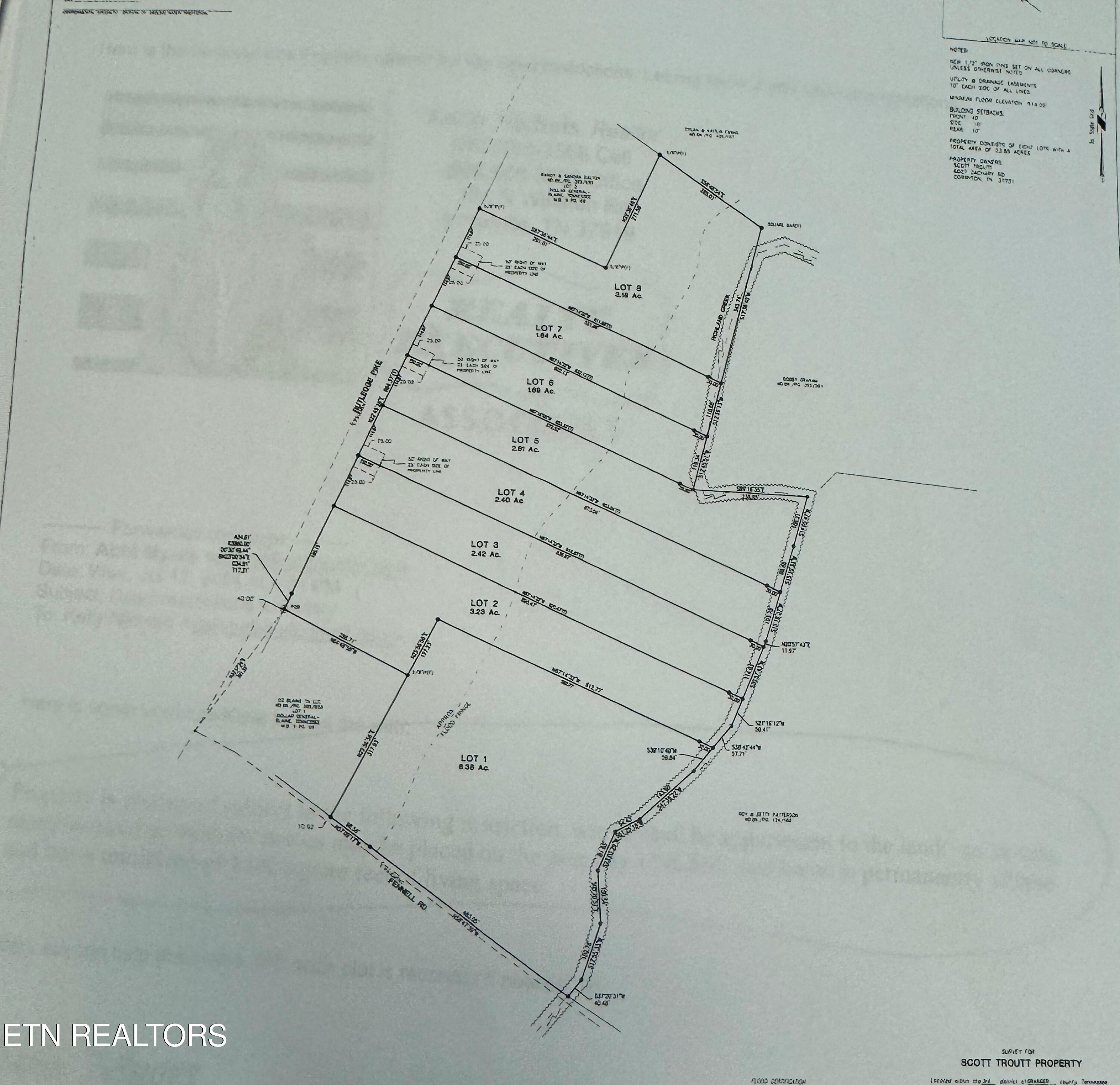 Lot 7 Rutledge Pike Blaine, TN 37709 - Photo 6 of 6 rutledge plat