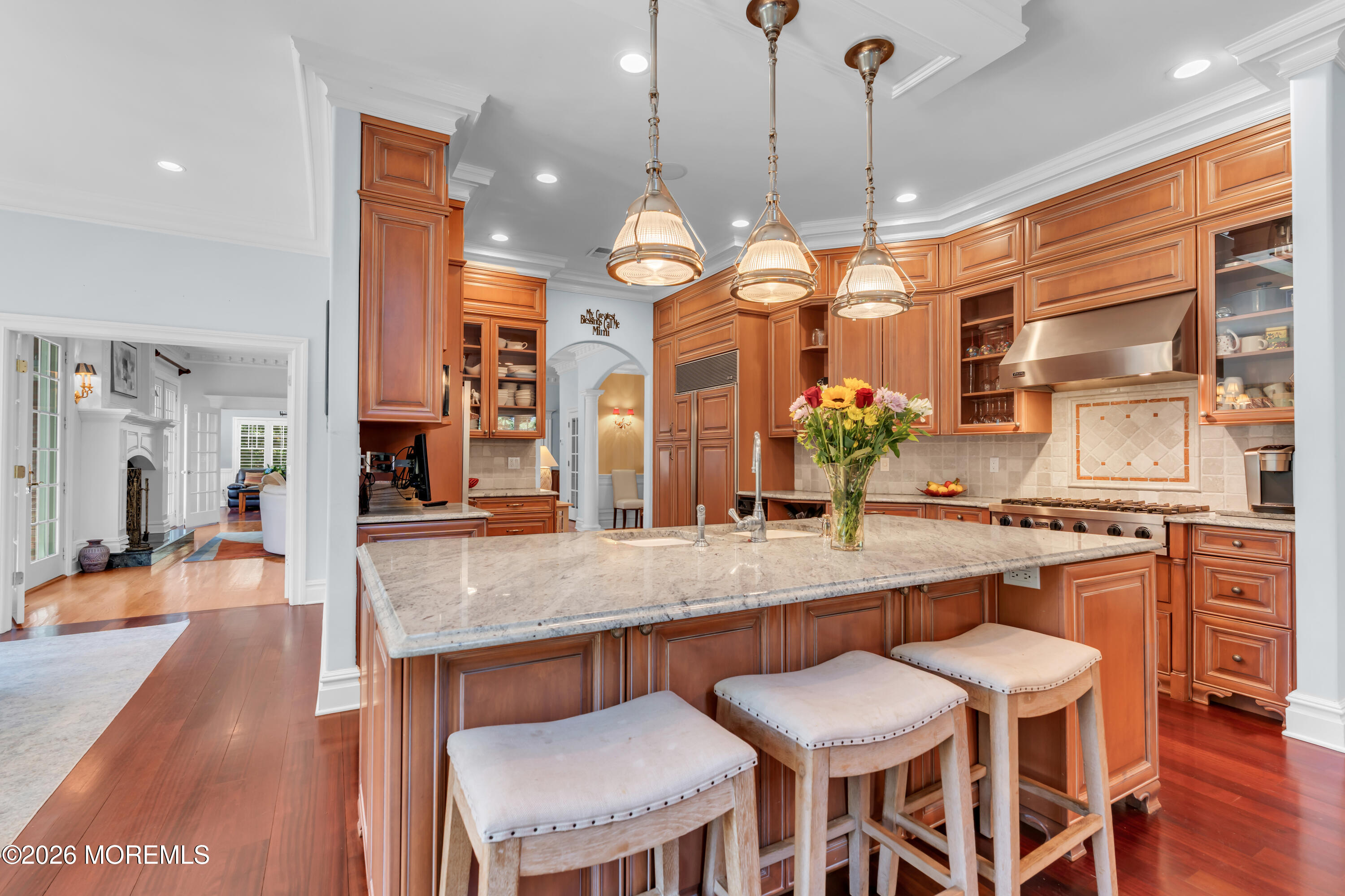 600 Little Silver Point Road Little Silver, NJ 07739 - Photo 16 of 55 a kitchen with a table and chairs in it
