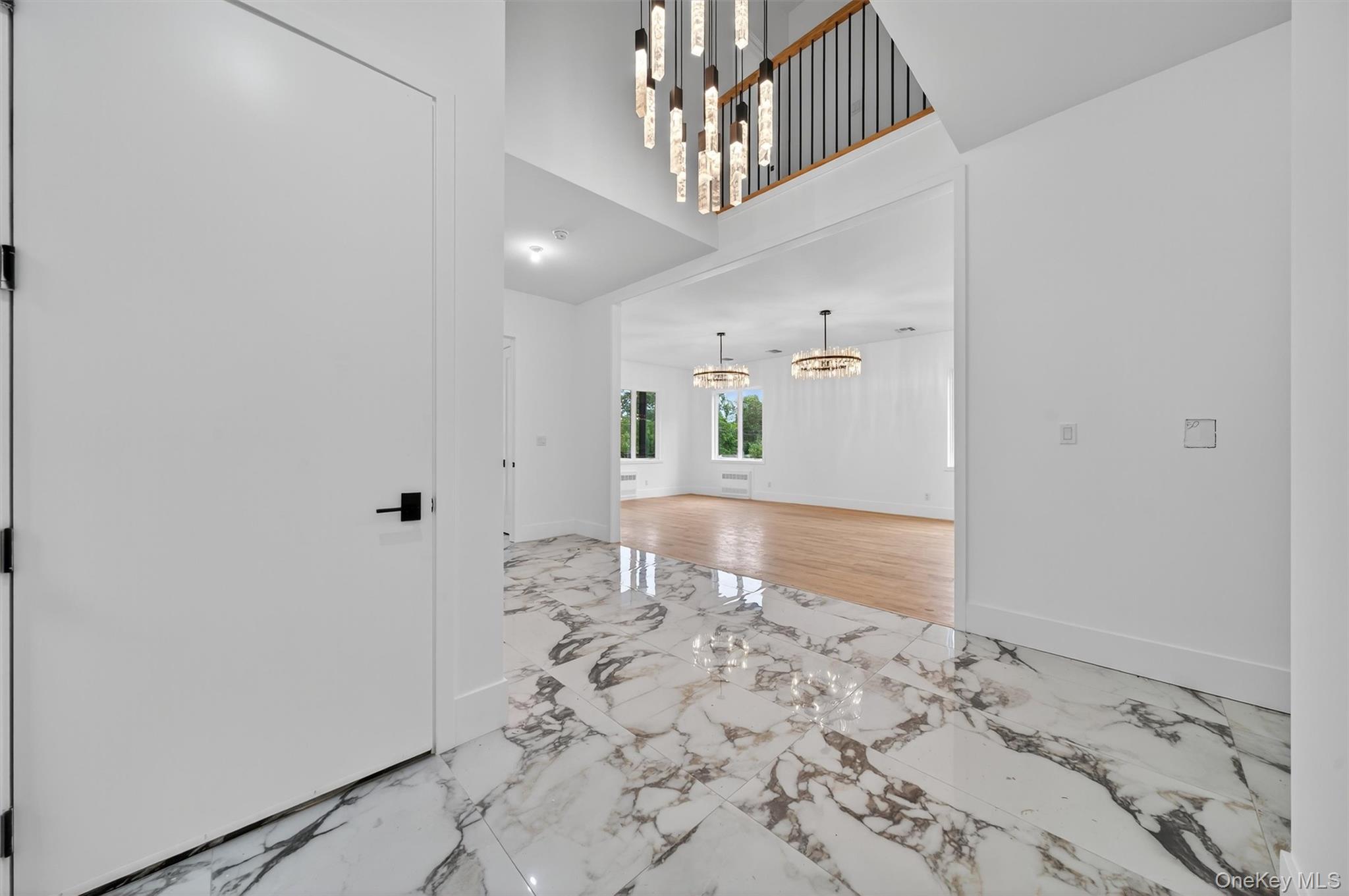3 Forshee Street Monroe, NY 10950 - Photo 6 of 43 a view of a hallway to a bedroom with wooden floor