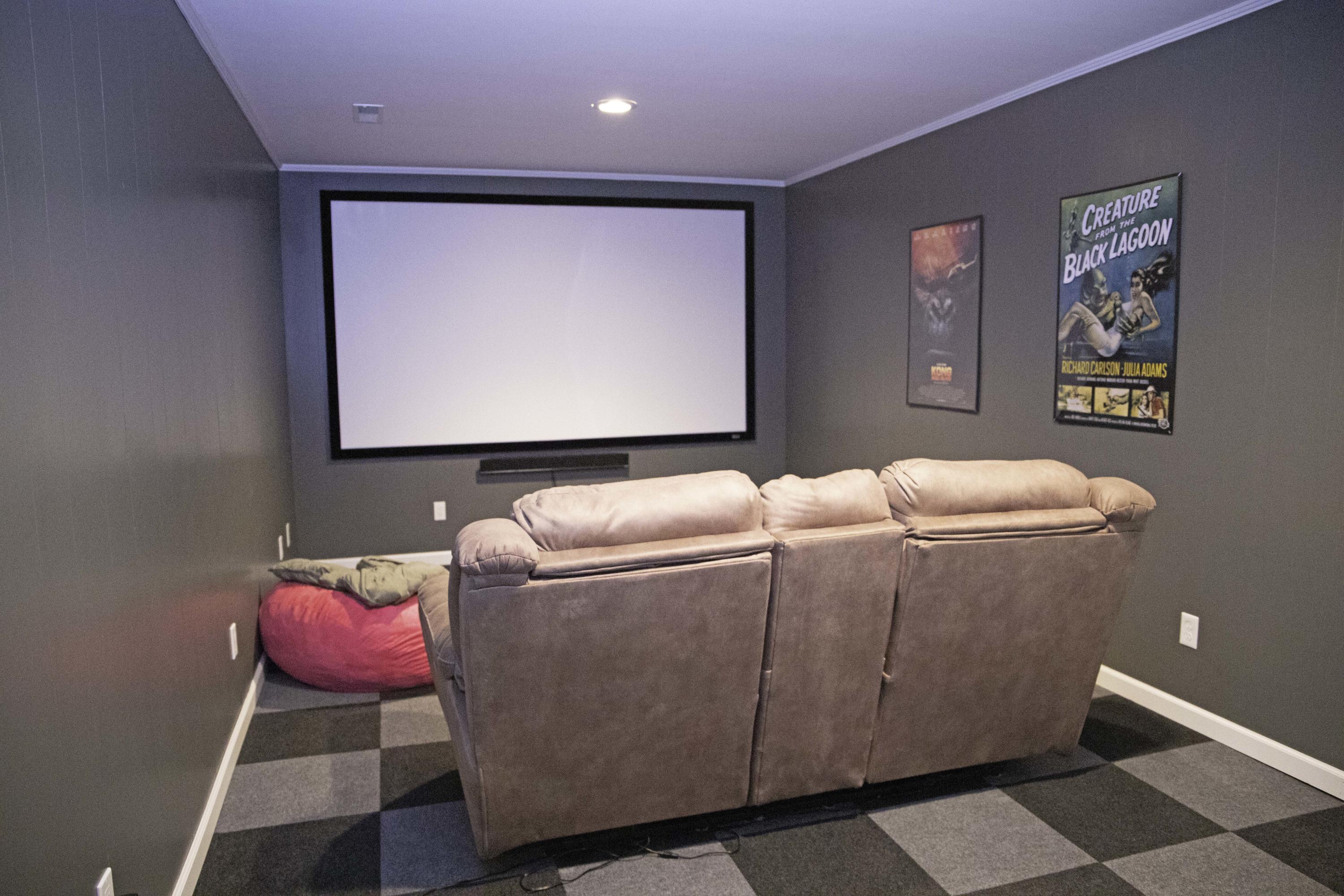 3840 Green Level Road Rocky Mount, VA 24151 - Photo 13 of 18 Theater Room (Lower) or Den