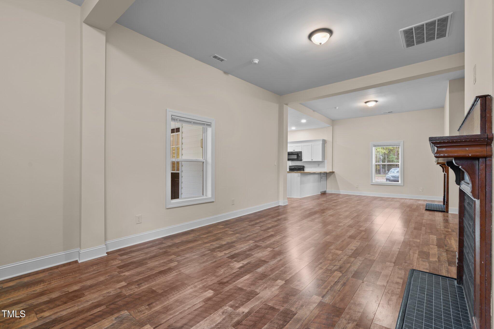2883 Putnam Glendon Road Carthage, NC 28327 - Photo 11 of 64 Living Area View Toward Dining Area