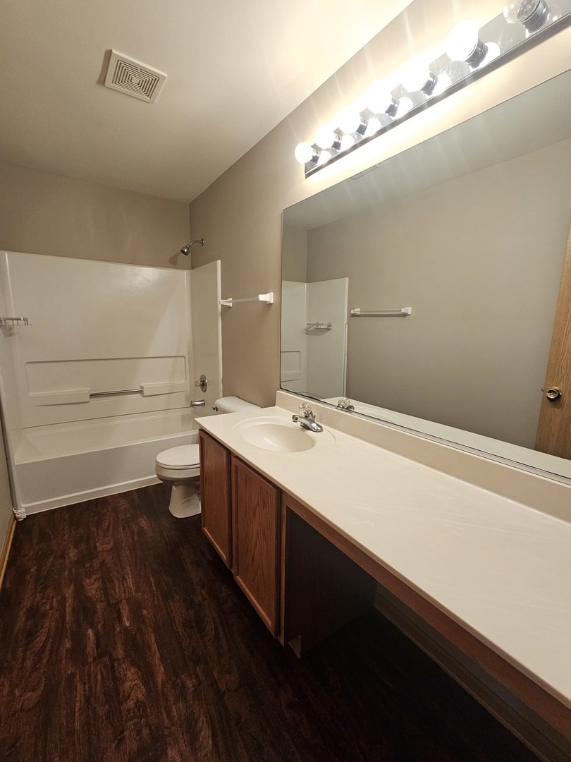 1530 Glacier Trail Carpentersville, IL 60110 - Photo 16 of 24 a bathroom with a sink and a mirror