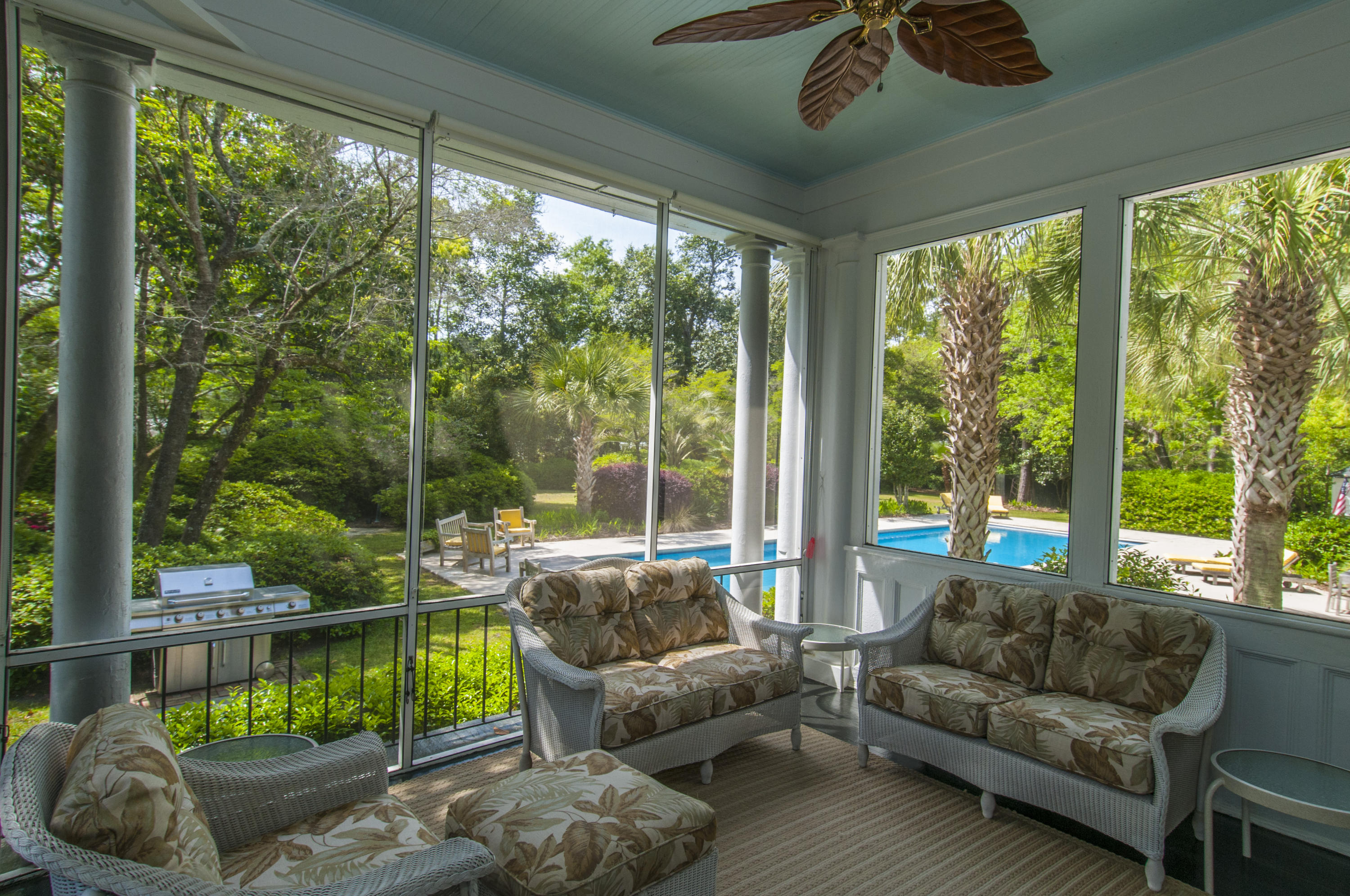 205 Golf Road Summerville, SC 29483 - Photo 68 of 100 side porch 2